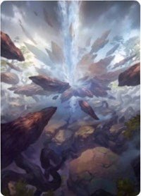 Prismatic Vista Art Card [Zendikar Rising Art Series] - Card Brawlers