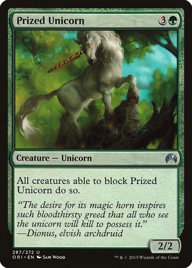 Prized Unicorn [Magic Origins] - Card Brawlers