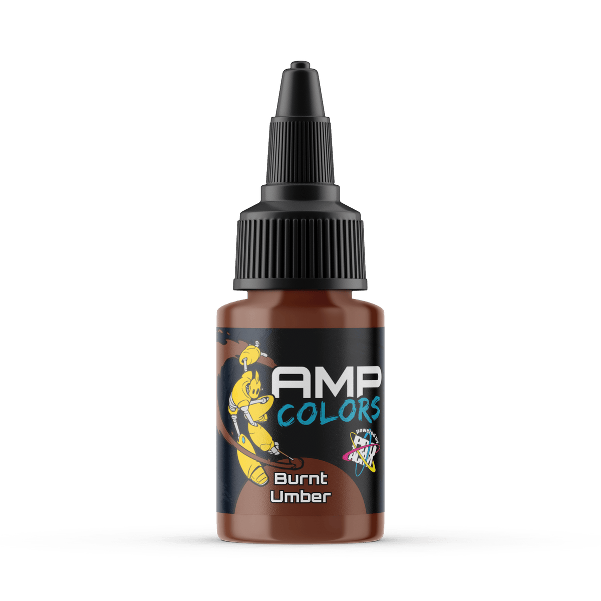 PRO Acryl - Paint - AMP-018 - Burnt Umber - Card Brawlers