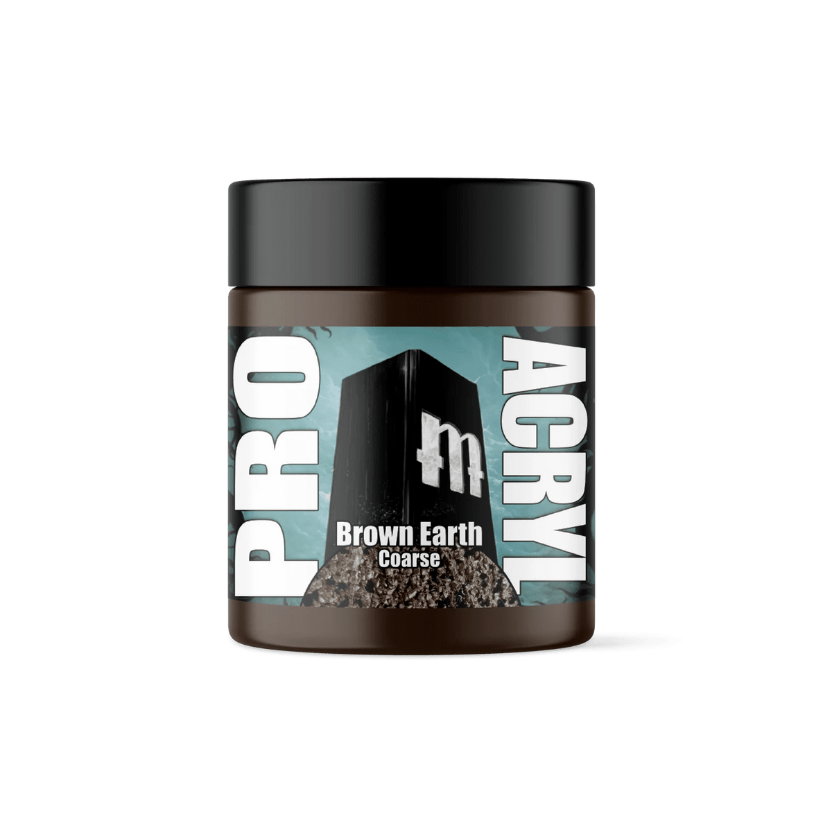 PRO Acryl - Paint - Basing Textures - Brown Earth - COARSE 120ml - Card Brawlers