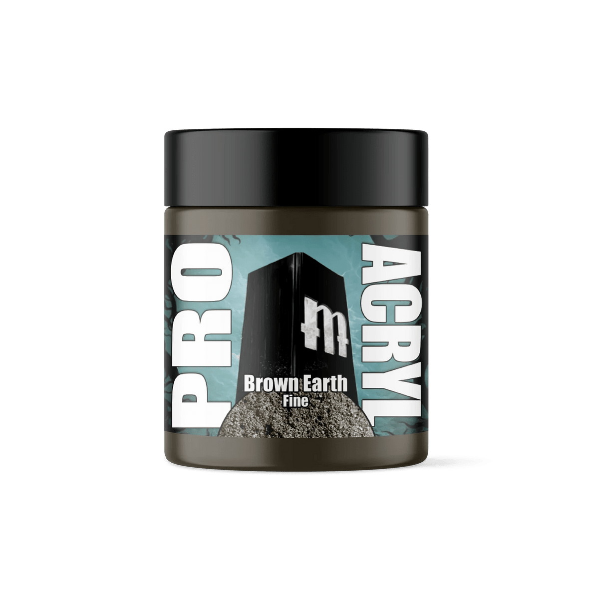 PRO Acryl - Paint - Basing Textures - Brown Earth - FINE 120ml - Card Brawlers