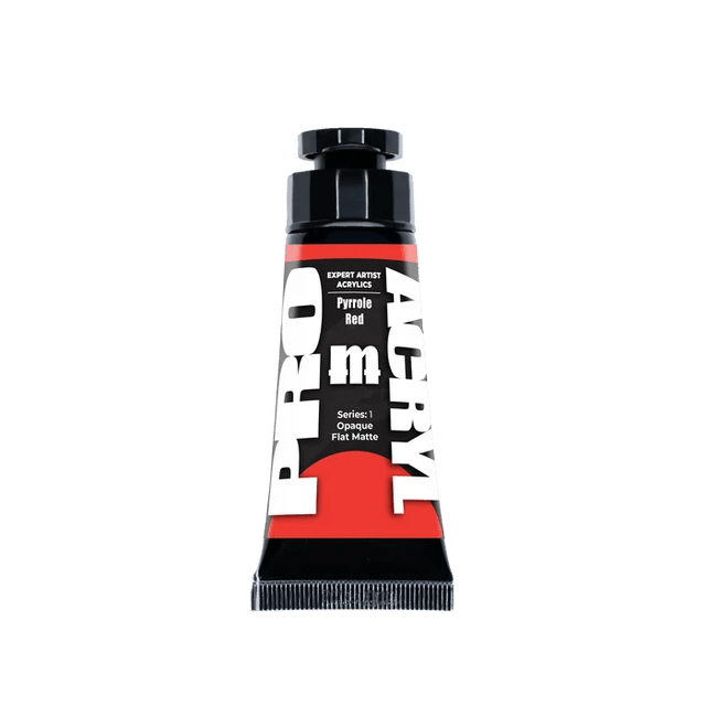 PRO Acryl - Paint - Expert Acrylics - 003 - Pyrrole red - Card Brawlers