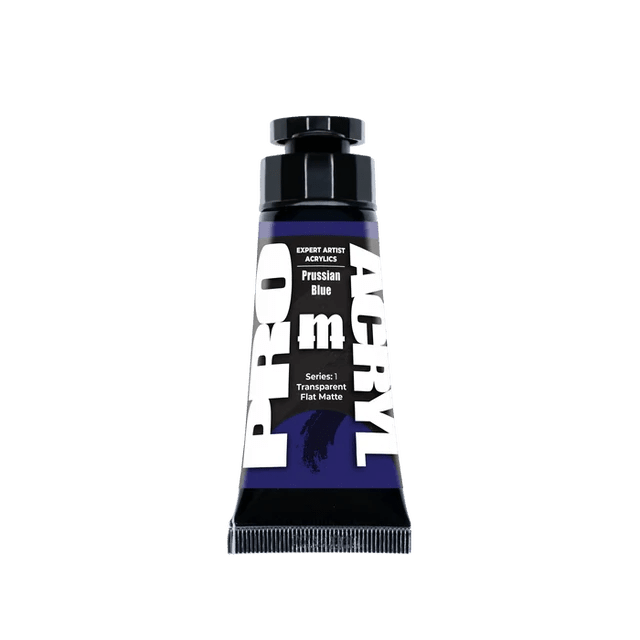 PRO Acryl - Paint - Expert Acrylics - 005 - Prussian Blue - Card Brawlers