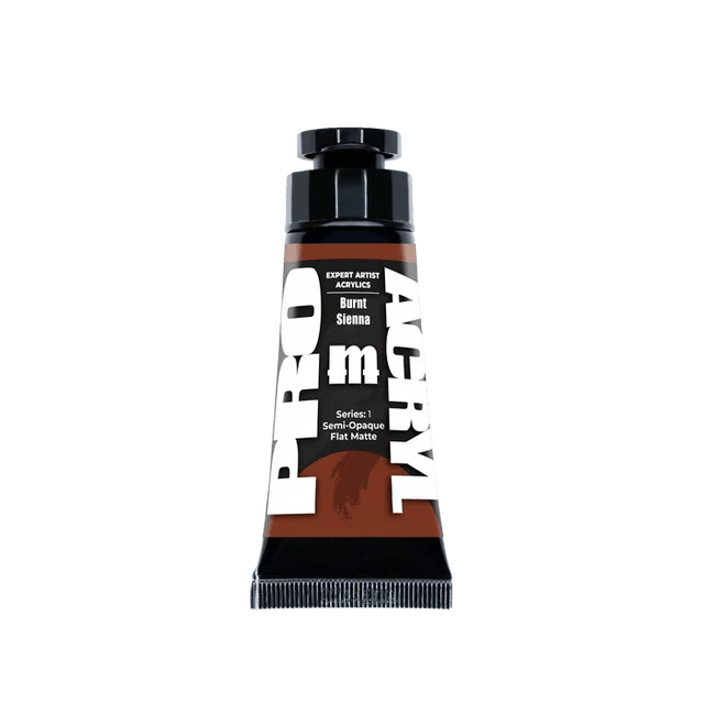 PRO Acryl - Paint - Expert Acrylics - 010 - Burnt Sienna - Card Brawlers