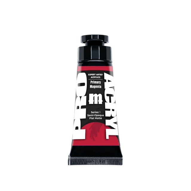 PRO Acryl - Paint - Expert Acrylics - 015 - Primary Magenta - Card Brawlers