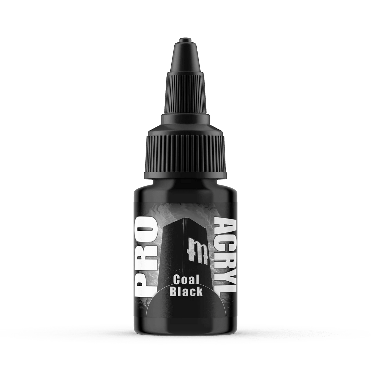 PRO Acryl - Paint - MPA-002 - Coal Black - Card Brawlers