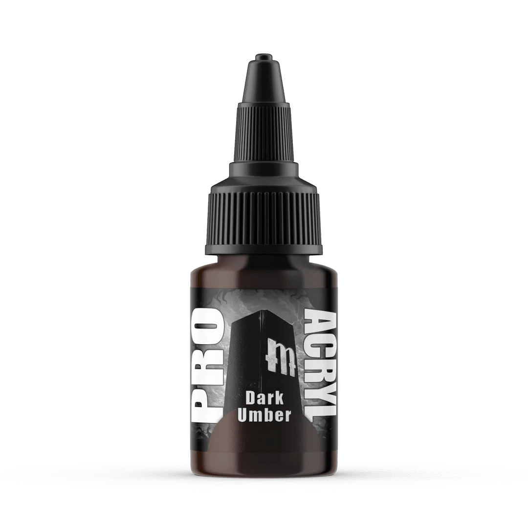 PRO Acryl - Paint - MPA-019 - Dark Umber - Card Brawlers