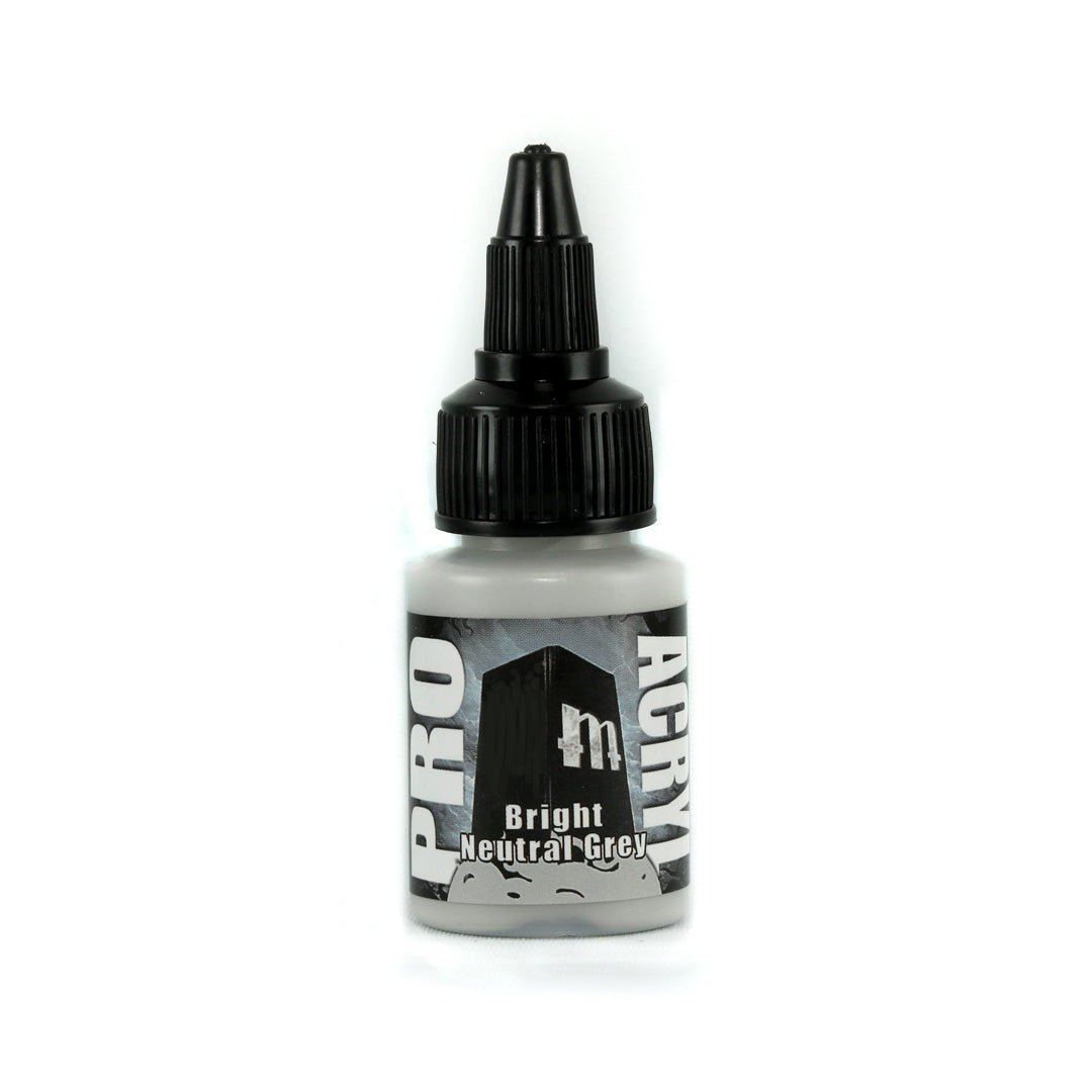 PRO Acryl - Paint - MPA-045 - Bright Neutral Grey - Card Brawlers