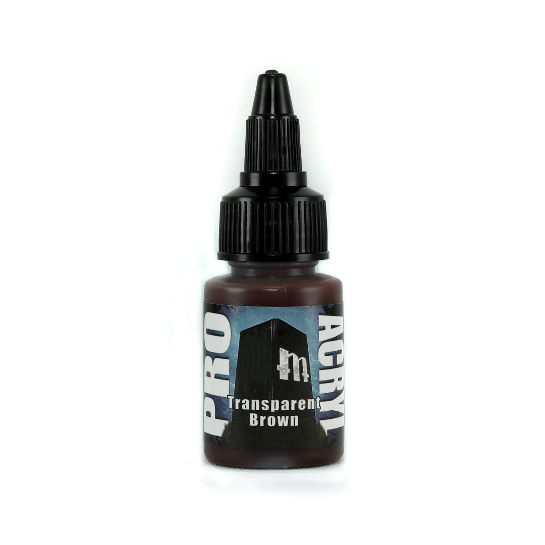 PRO Acryl - Paint - MPA-052 - Transparent Brown - Card Brawlers