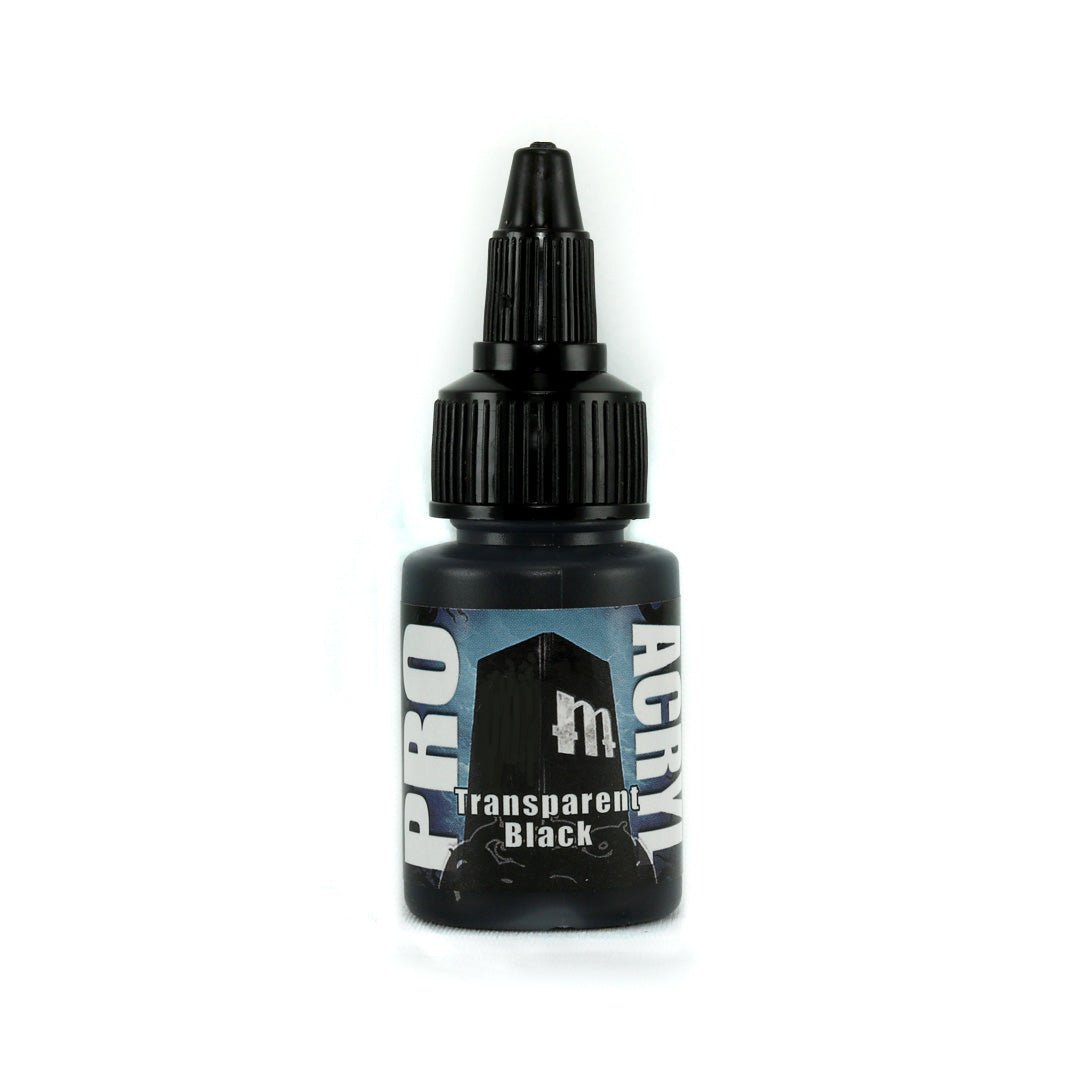 PRO Acryl - Paint - MPA-053 - Transparent Black - Card Brawlers
