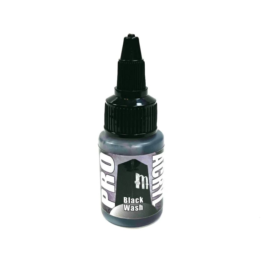 PRO Acryl - Paint - MPA-200 - Black Wash - Card Brawlers