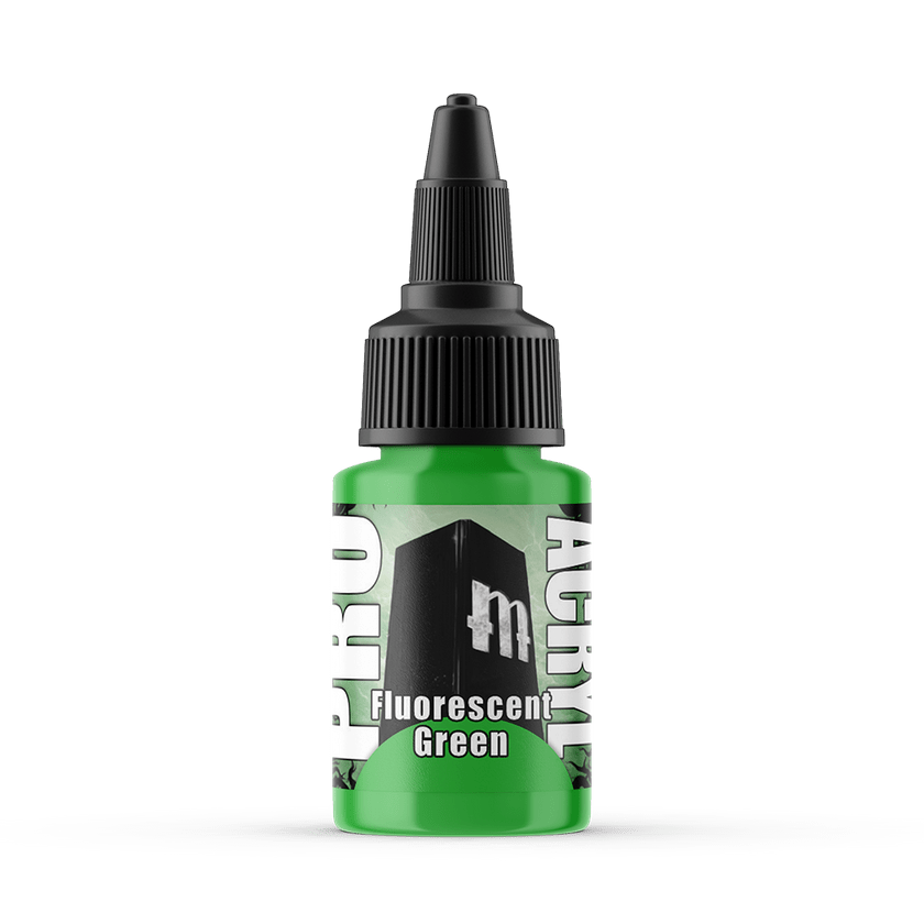 PRO Acryl - Paint - PMA-F04 - Fluorescent Green - Card Brawlers