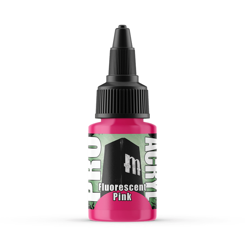 PRO Acryl - Paint - PMA-F06 - Fluorescent Pink - Card Brawlers