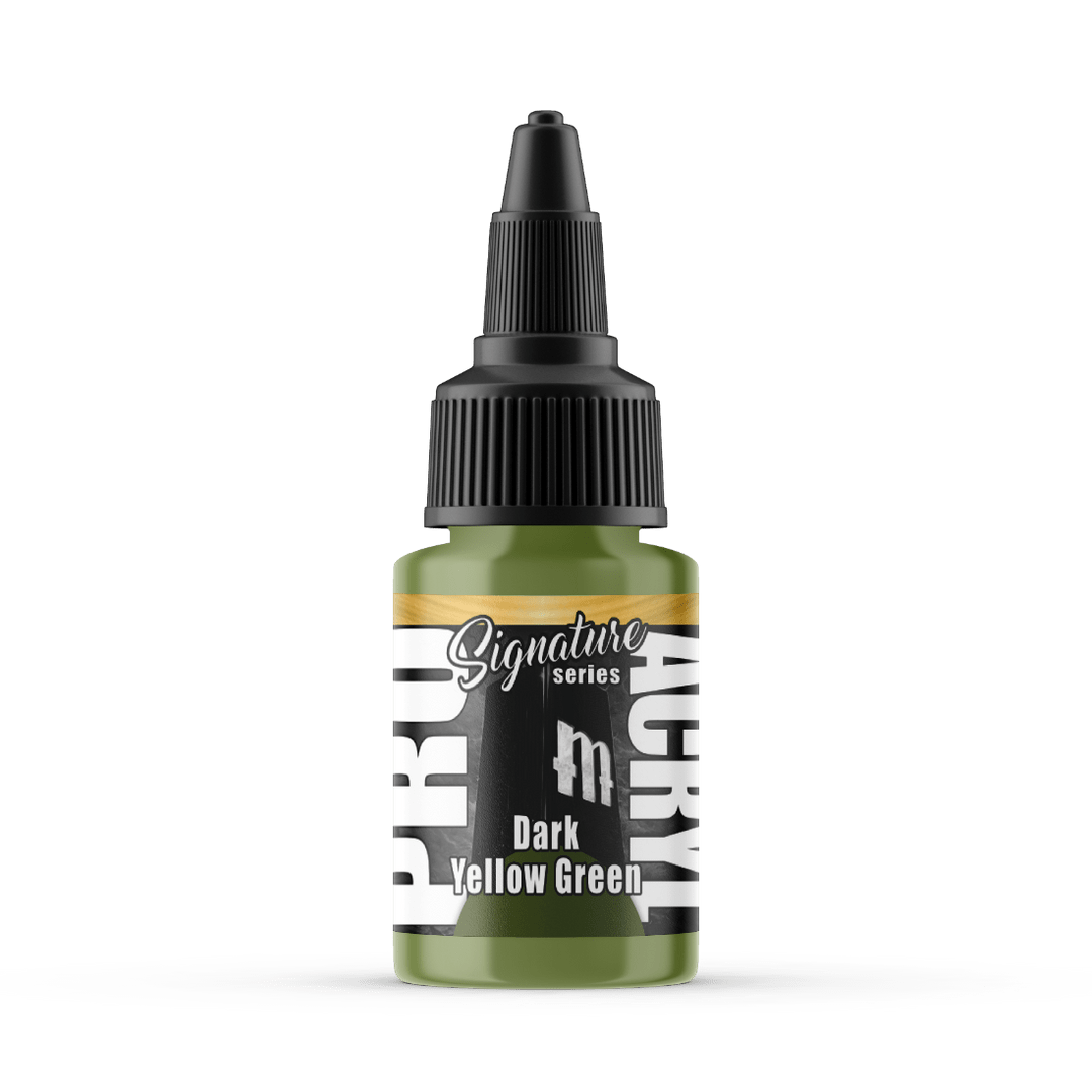 PRO Acryl - Paint - S06 - Vince Venturella - Dark Yellow Green - Card Brawlers