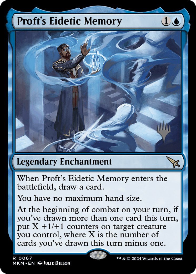 Proft's Eidetic Memory (Promo Pack) [Murders at Karlov Manor Promos] - Card Brawlers