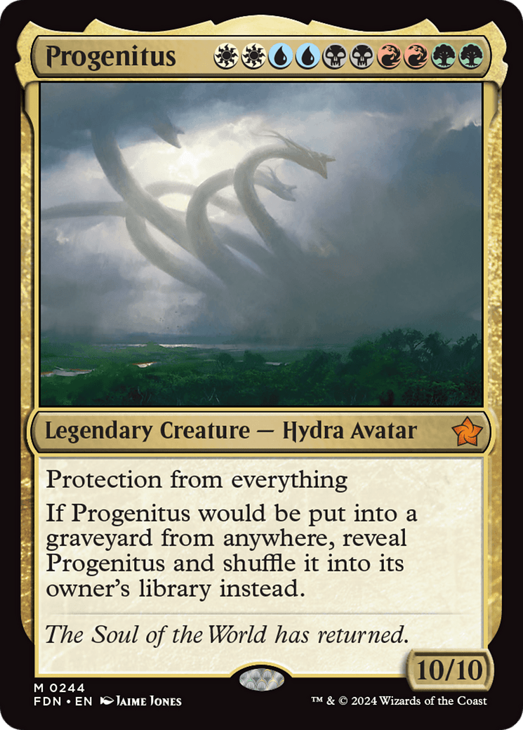 Progenitus [Foundations] - Card Brawlers