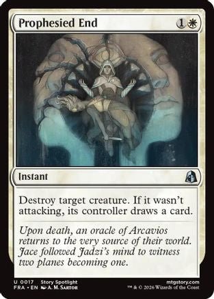 Prophesied End (FRA-017) - Reality Fracture - Card Brawlers