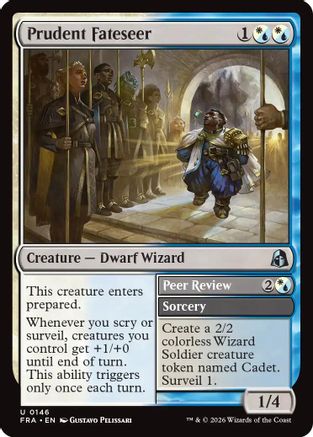 Prudent Fateseer (FRA-146) - Reality Fracture Foil - Card Brawlers