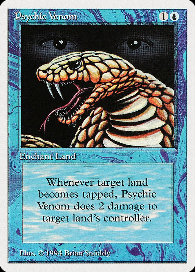 Psychic Venom [Summer Magic / Edgar] - Card Brawlers