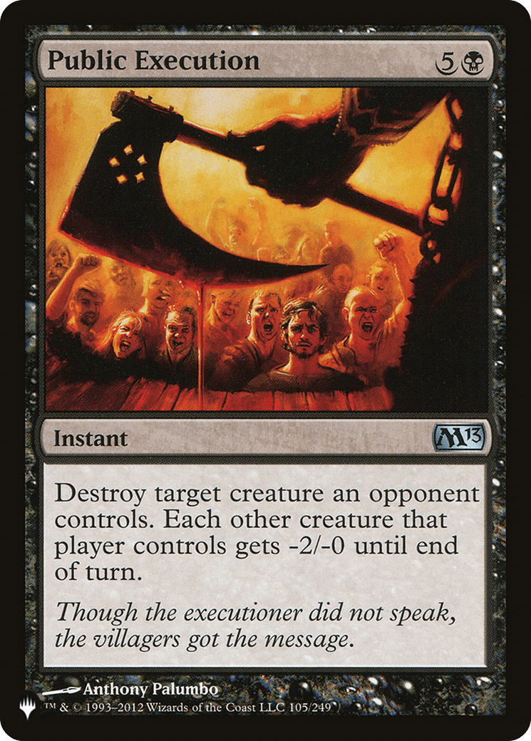 Public Execution [The List] - Card Brawlers