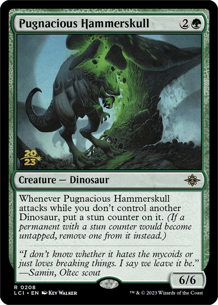 Pugnacious Hammerskull [The Lost Caverns of Ixalan Prerelease Cards] - Card Brawlers