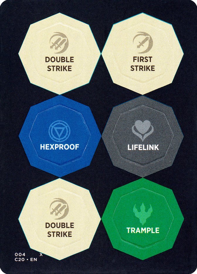 Punch Card Token (003 // 004) [Commander 2020 Tokens] - Card Brawlers