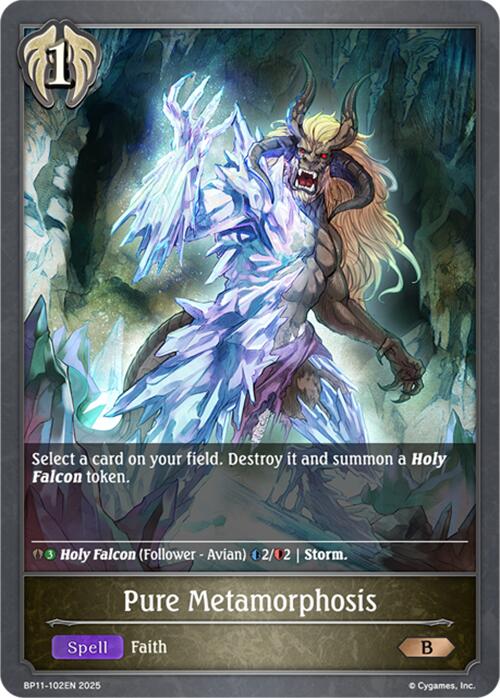 Pure Metamorphosis (BP11 - 102EN) [Bullet of Fate] - Card Brawlers