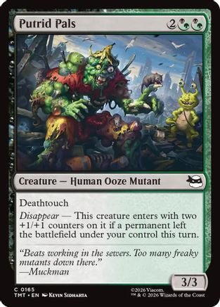 Putrid Pals (TMT-165) - Teenage Mutant Ninja Turtles - Card Brawlers