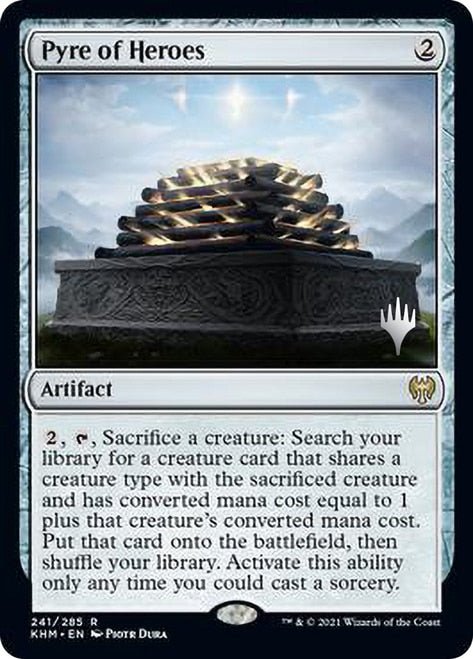 Pyre of Heroes (Promo Pack) [Kaldheim Promos] - Card Brawlers