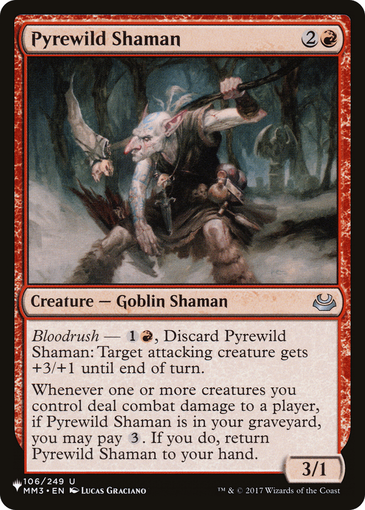 Pyrewild Shaman [The List] - Card Brawlers