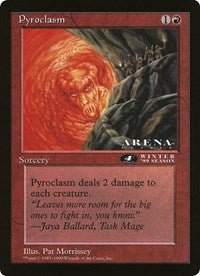 Pyroclasm [Version 2] (Oversized) [Oversize Cards] - Card Brawlers