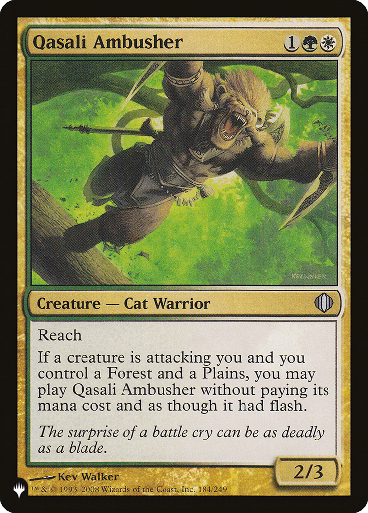 Qasali Ambusher [The List] - Card Brawlers