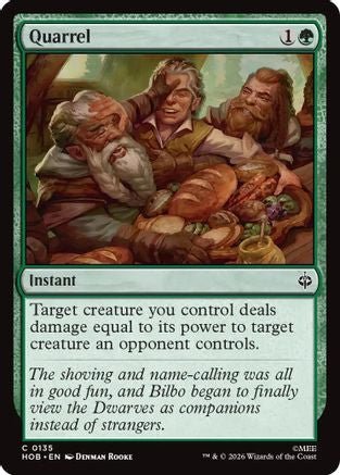 Quarrel (HOB-135) - The Hobbit Foil - Card Brawlers