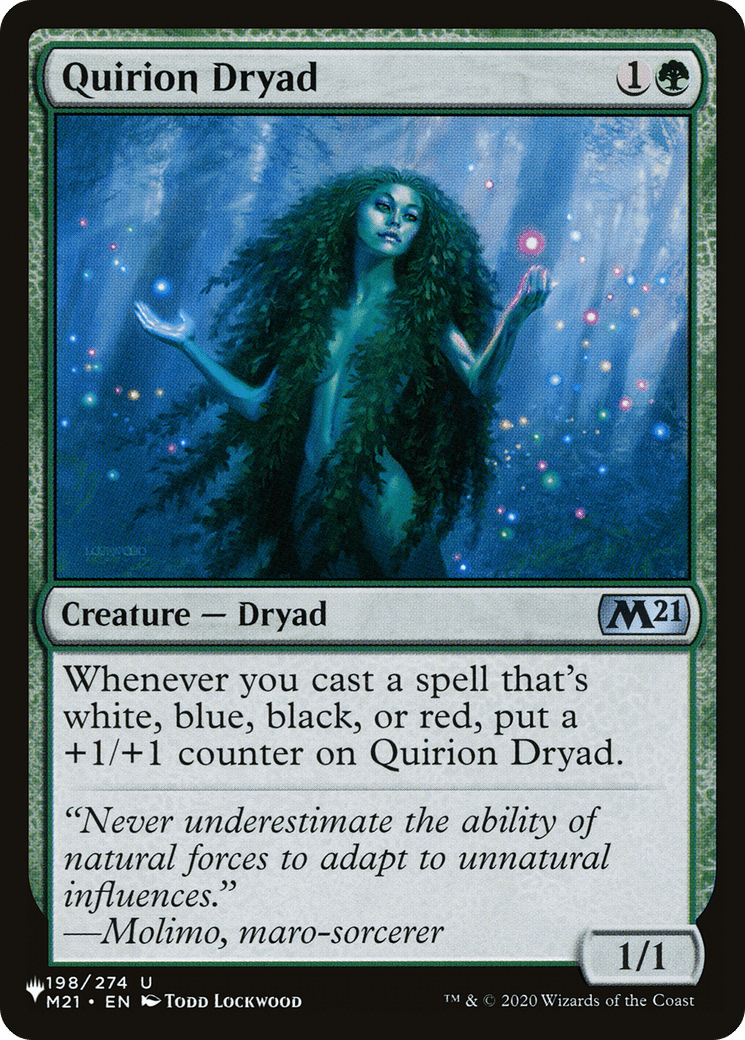 Quirion Dryad [The List] - Card Brawlers