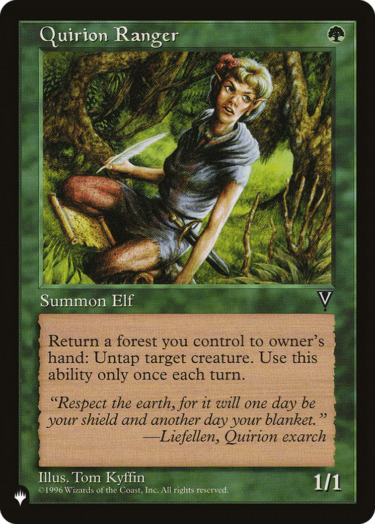 Quirion Ranger [The List] - Card Brawlers