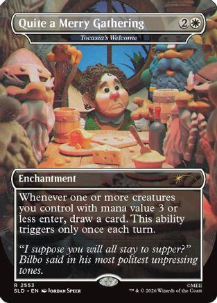 Quite a Merry Gathering - Tocasia's Welcome (SLD-2553) - Secret Lair Drop Series - Card Brawlers