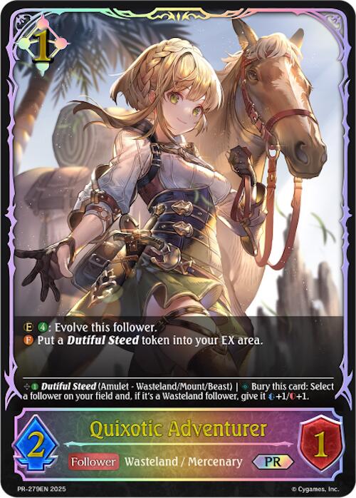 Quixotic Adventurer (PR - 279EN) [Promotional Cards] - Card Brawlers