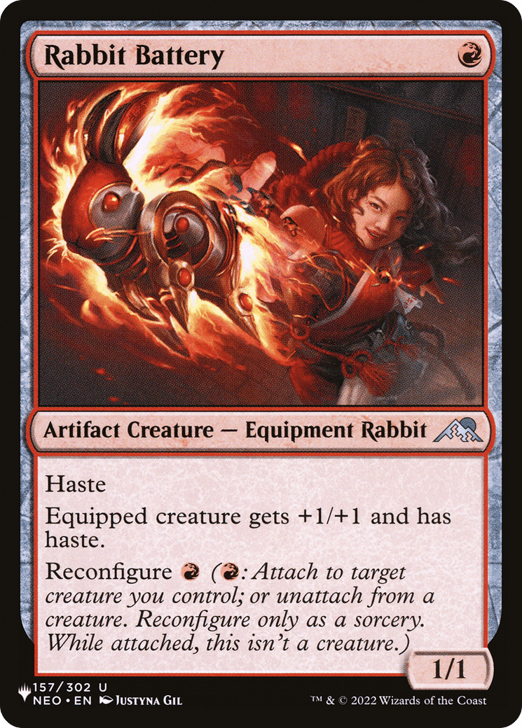 Rabbit Battery [The List] - Card Brawlers