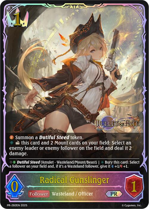 Radical Gunslinger (PR - 282EN) [Promotional Cards] - Card Brawlers