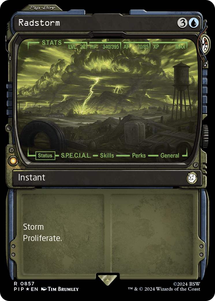 Radstorm (Showcase) (Surge Foil) [Fallout] - Card Brawlers