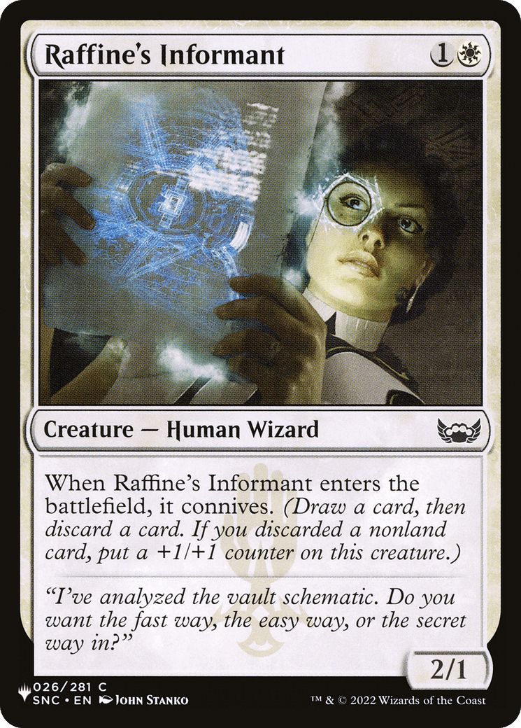 Raffine's Informant [The List] - Card Brawlers