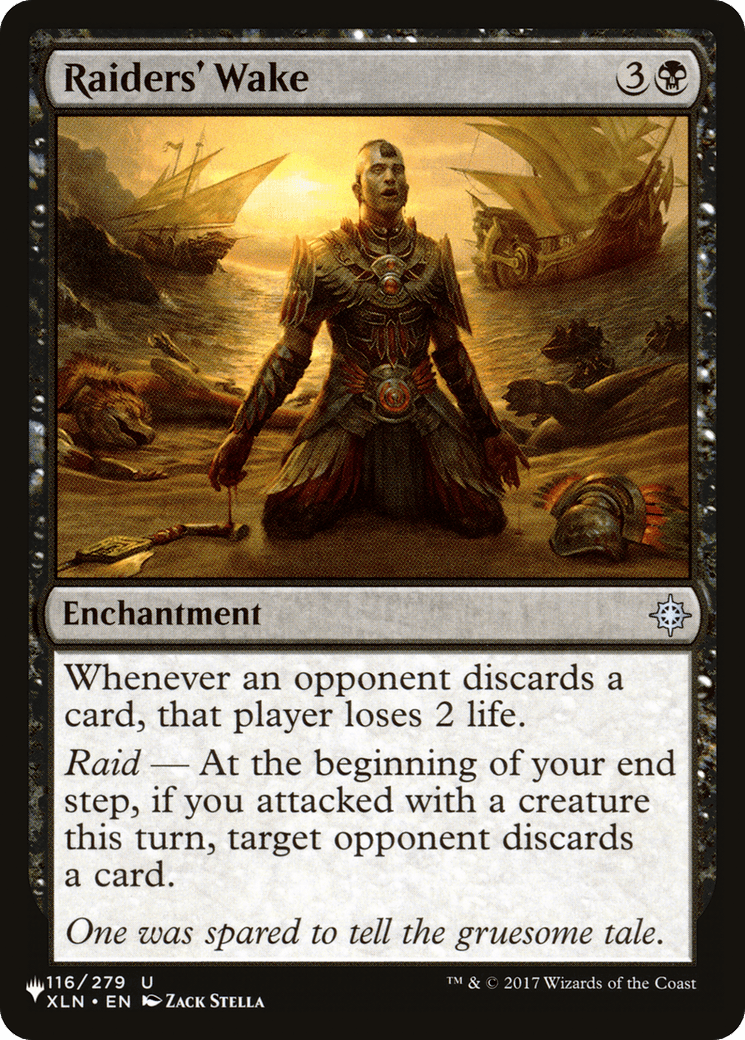 Raiders' Wake [The List] - Card Brawlers