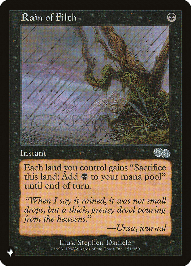 Rain of Filth [The List] - Card Brawlers