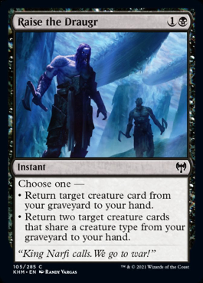 Raise the Draugr [Kaldheim] - Card Brawlers