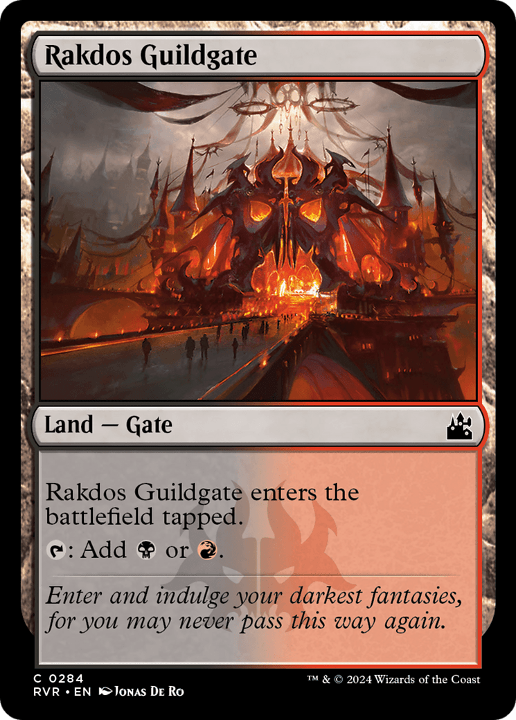 Rakdos Guildgate [Ravnica Remastered] - Card Brawlers