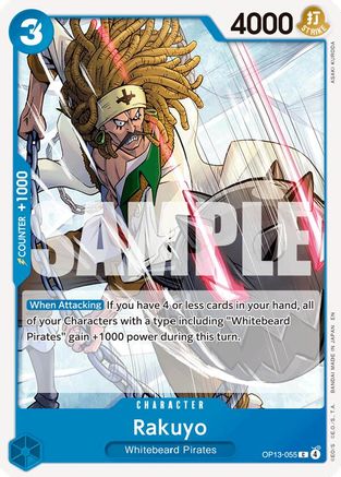 Rakuyo (OP13-055) - Carrying On His Will - Card Brawlers