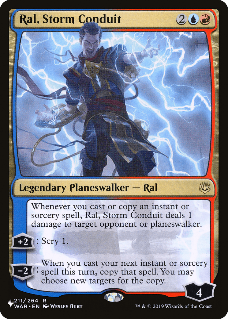 Ral, Storm Conduit [The List] - Card Brawlers