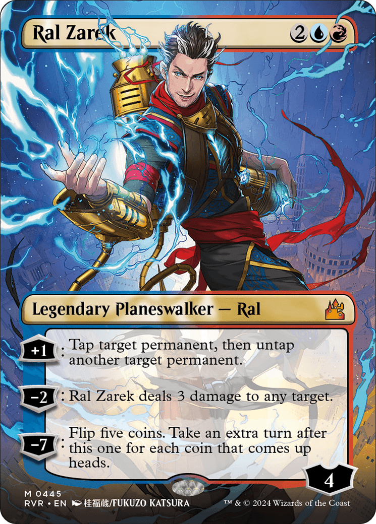 Ral Zarek (Anime Borderless) [Ravnica Remastered] - Card Brawlers