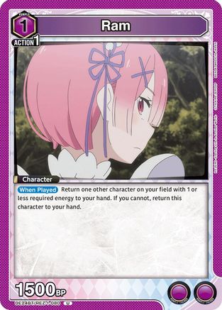 Ram (080) (UE24BT/REZ-1-080) - UE24BT ReZERO Starting Life in Another World - Card Brawlers