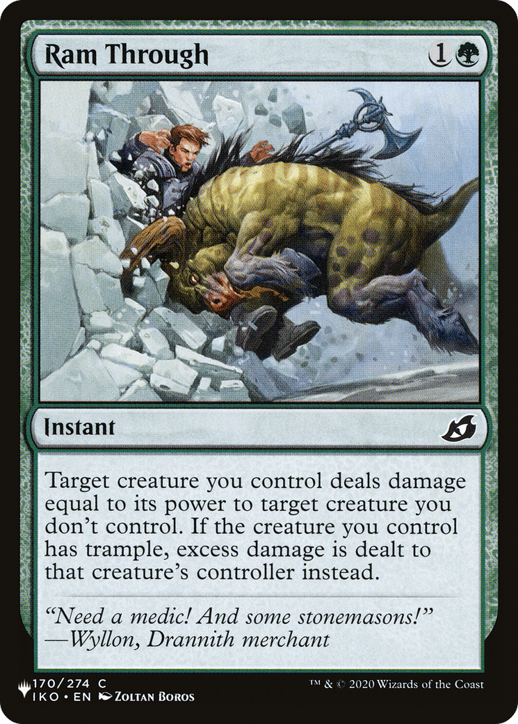 Ram Through [The List] - Card Brawlers
